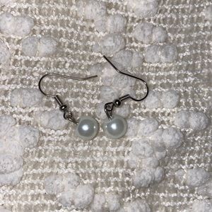 Pearl earrings